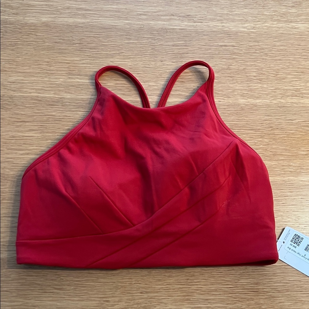 Lululemon Flow Y Wrap High Neck size 8